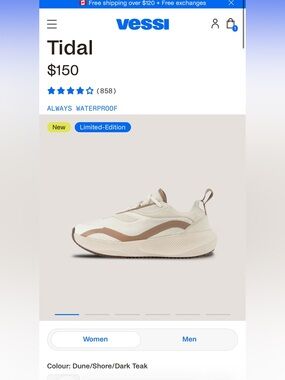 Vessi Tidal Sneaker